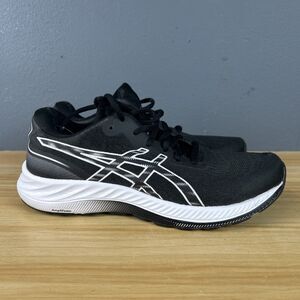 Asics Gel Excite 9 Sneakers Women Size 8.5 Black White Athletic Running Shoes